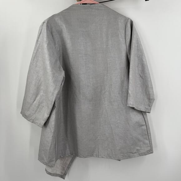 BRYN WALKER Set Size Small NWT Marie Linen Cotton Blend Lagenlook USA Made Artsy - Picture 14 of 16